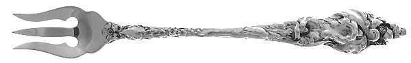 Les Six Fleurs (Sterling) Cocktail/Seafood Fork