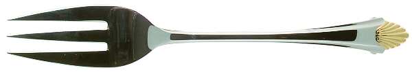 Islam Medium Solid Cold Meat Serving Fork