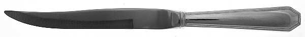 Queen Anne-Plain (Sterling, 1910, No Monos) Individual Steak Knife Hollow Handle