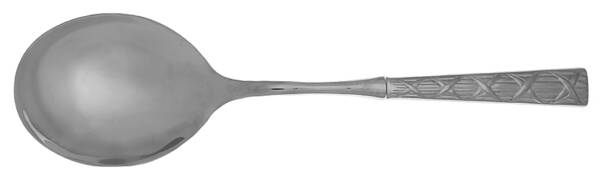 Sandlebrook (Stainless) Casserole Spoon with Smooth Stainless Bowl HC