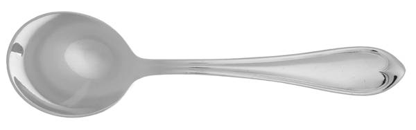 Oval Thread (Stainless) Round Bowl Soup Spoon (Cream Soup)
