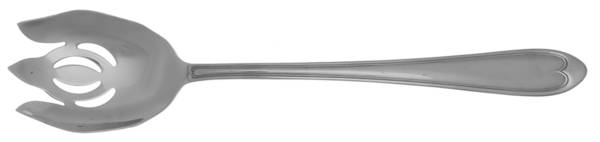 Oval Thread (Stainless) Oversize Solid Salad Servng Fork