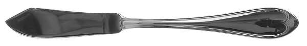 Oval Thread (Stainless) Flat Handle Master Butter Knife