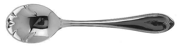 Oval Thread (Stainless) Sugar Shell Spoon
