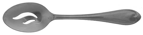 Oval Thread (Stainless) Pierced Tablespoon (Serving Spoon)