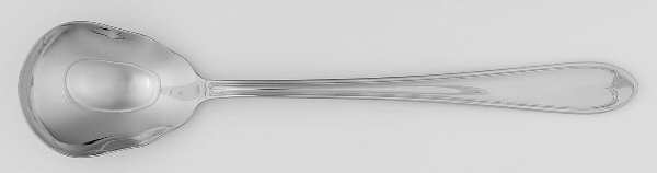 Oval Thread (Stainless) Anniversary Oversized Solid Salad Serving Spoon