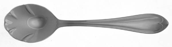 Oval Thread (Stainless) Anniversary Sugar Shell Spoon