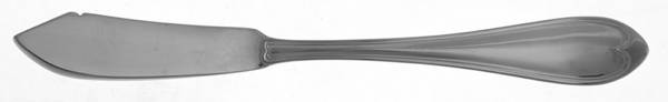 Oval Thread (Stainless) Flat Handle Anniversay Master Butter Knife