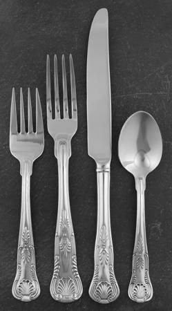 Kings (Stainless, 18-10, Select, China) 4 Piece Place Setting
