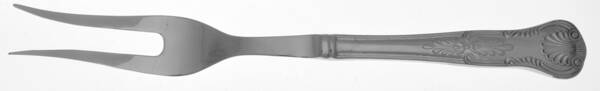 Kings (Stainless, 18-10, Select, China) Large Stainless-Prong Roast Carving Fork