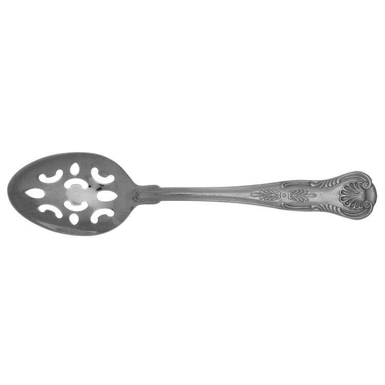 Kings (Stainless, 18-10, Select, China) Pierced Tablespoon (Serving Spoon)
