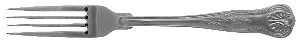 Kings (Stainless, 18-10, Select, China) Fork