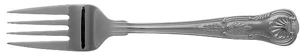 Kings (Stainless, 18-10, Select, China) Individual Salad Fork
