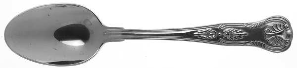 Kings (Stainless, 18-10, Select, China) Place/Oval Soup Spoon