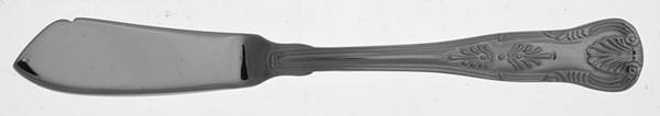 Kings (Stainless, 18-10, Select, China) Flat Handle Master Butter Knife