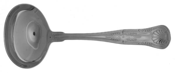 Kings (Stainless, 18-10, Select, China) Solid Gravy Ladle