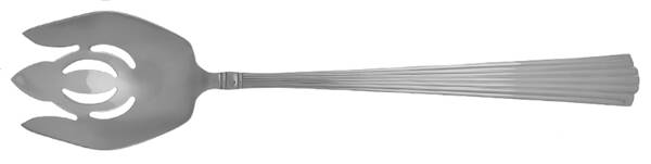Fluted Elegance (Stainless) Oversize Solid Salad Servng Fork
