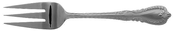 Louis Philippe (Stainless) Medium Solid Cold Meat Serving Fork