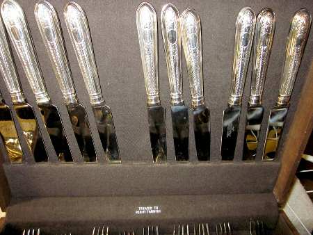 Irish Bright Cut (Silverplate) New French Hollow Knife