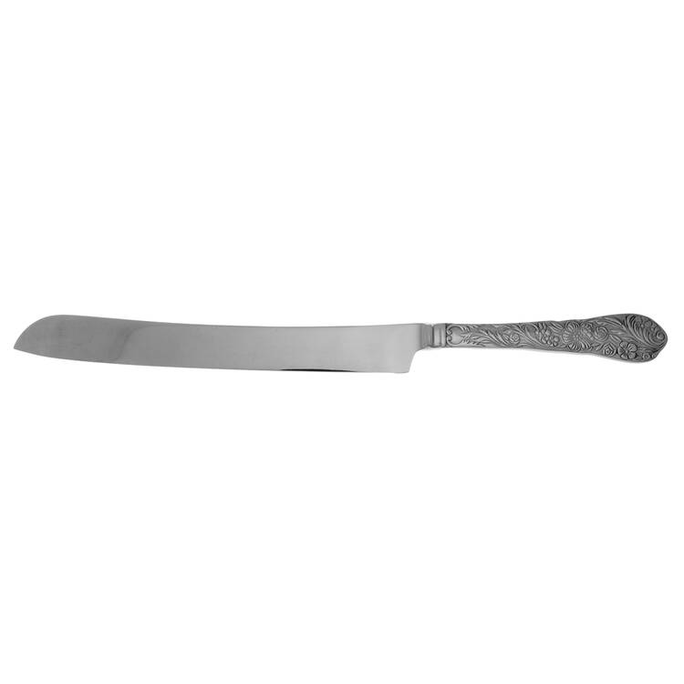 Flora (Stainless) Wedding Cake Knife with Stainless Blade HC