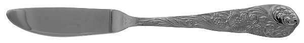 Flora (Stainless) Flat Handle Master Butter Knife