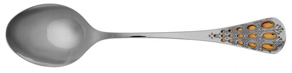 Romance (Sterling, Gold Acct) Tablespoon (Serving Spoon)
