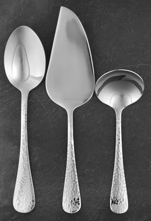 Olde English Hammered (Stainless) 3 Piece Completer Set