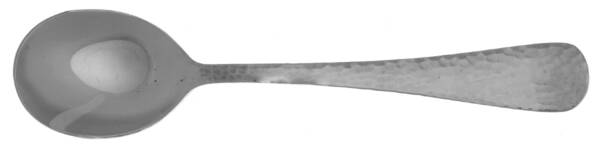 Olde English Hammered (Stainless) Round Bowl Soup Spoon (Cream Soup) HC