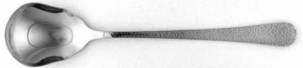 Olde English Hammered (Stainless) Oversize Solid Salad Serving Spoon