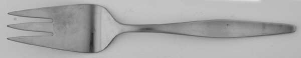 RDS69 (Stainless) Medium Solid Cold Meat Serving Fork