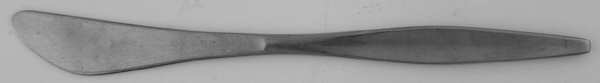 RDS69 (Stainless) Flat Handle Butter Spreader