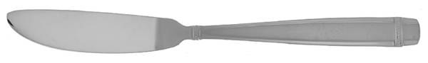 Durham-Matte (Stainless) Flat Handle Master Butter Knife