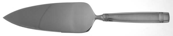 Durham-Matte (Stainless) Pie Server with Serrated Stainless Blade HC