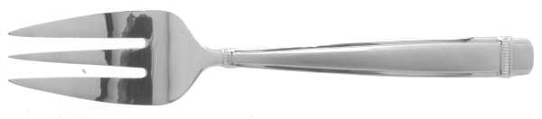 Durham-Matte (Stainless) Large Solid Cold Meat Serving Fork