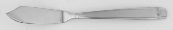 Durham-Matte (Stainless) Flat Handle Master Butter Knife