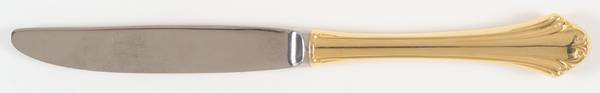 Mon Cher Gold (Gold Electroplate) Modern Hollow Knife