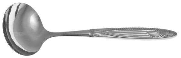 Pisces (Stainless) Gravy Ladle with No Spout Stainless Bowl HC