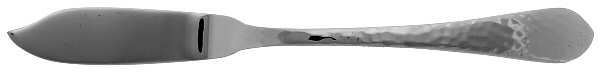 Silver Antique (Silverplate) Flat Handle Master Butter Knife