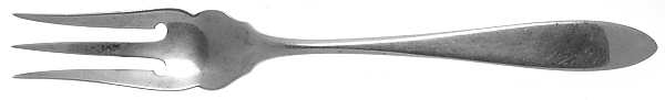 Broad Antique (Sterling) Lemon Fork