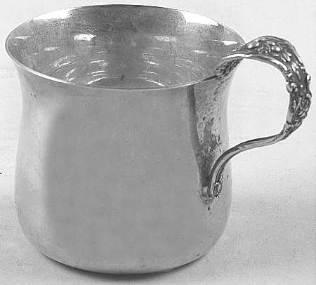 Francis I (Sterling, Hlwr, Eagle-R-Lion, Dated, Oval) Baby Cup