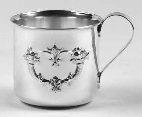Francis I (Sterling, Hlwr, Eagle-R-Lion, Dated, Oval) Medium Baby Cup