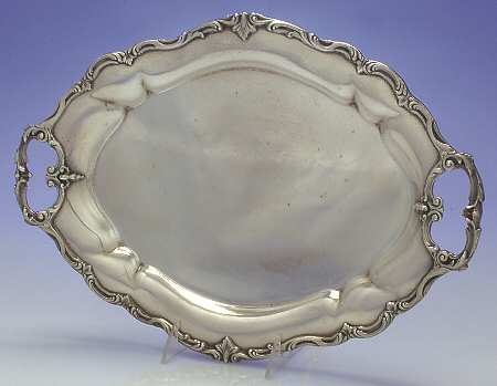 Hampton Court (Sterling, Hollowware) Sterling Demitasse Tray