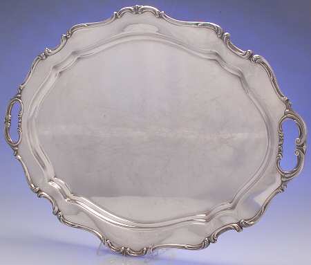 Hampton Court (Sterling, Hollowware) 24" Waiter Tray