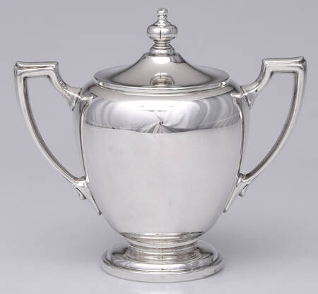 Pointed Antique (Sterling, Hollowware) Sugar Bowl No Lid