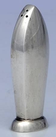 Pointed Antique (Sterling, Hollowware) Salt Shaker