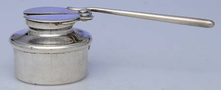 Pointed Antique (Sterling, Hollowware) Sterling Burner For Kettle
