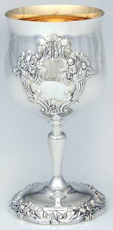 King Francis (Silverplate, Hollowware) Water Goblet