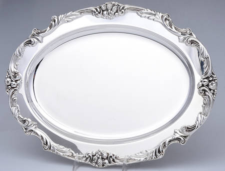 King Francis (Silverplate, Hollowware) 16" Oval Serving Platter