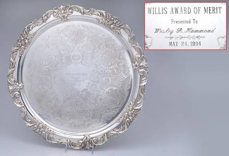 King Francis (Silverplate, Hollowware) Tray for Punch Bowl