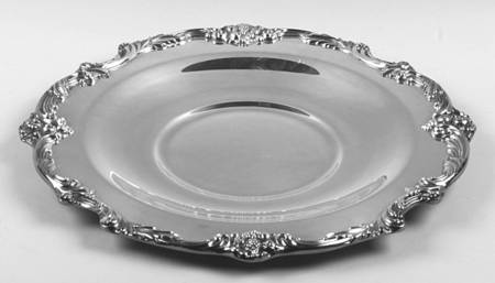 King Francis (Silverplate, Hollowware) 15" Round Tray